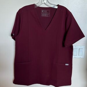 FIGS SCRUBS BURGUNDY Womens